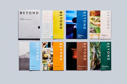 冊子「BEYOND BY LEXUS」