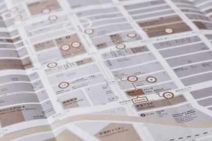 冊子「Ginza Map」