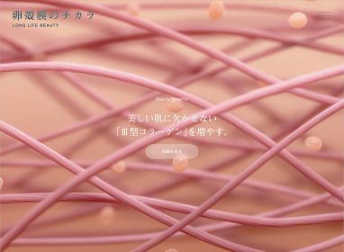 WEBサイト「卵殻膜のチカラ」