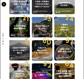 WEBサイト「ずらし旅」