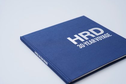 社史「HRD 30-YEAR VOYAGE」
